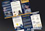 create modern promotional brochure graphic design